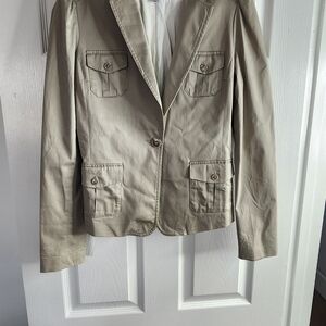 H&M Classic Tan Blazer for Women